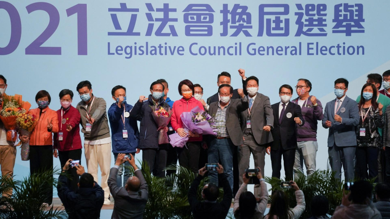 Kết quả áp đảo trong bầu cử Hồng Kông