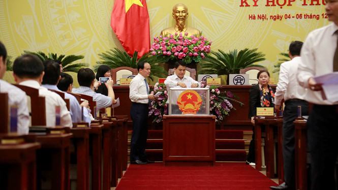 Kết quả tín nhiệm của 36 chức danh chủ chốt Hà Nội