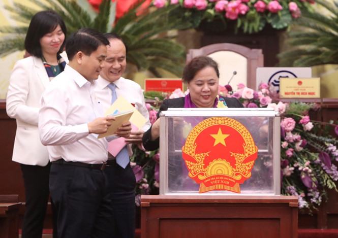 Kết quả tín nhiệm của 36 chức danh chủ chốt Hà Nội - ảnh 1