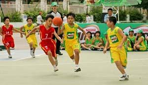 Kết thúc giải Bóng rổ Festival trường học TP.HCM 2011