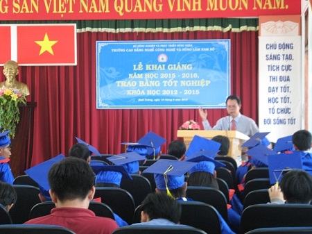 Trường CĐ Nghề Công Nghệ và Nông lâm Nam Bộ miễn  100% học phí cho SV nhập học 2016 – 2017