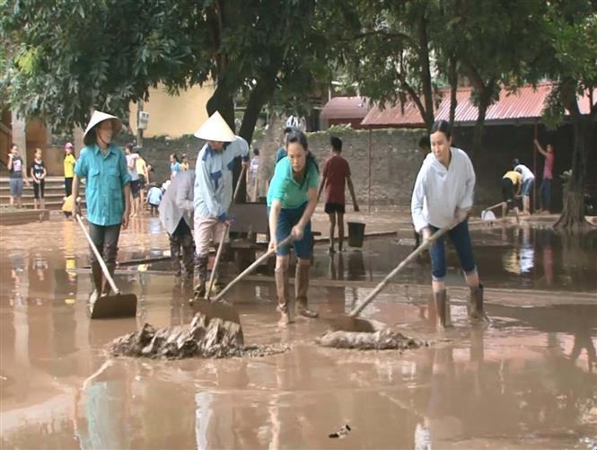 Thanh Hóa khắc phục hậu quả mưa lũ trước thềm năm học mới