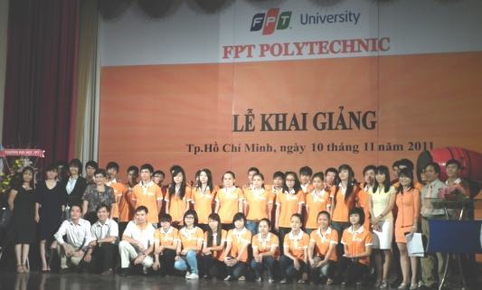 Khai giảng khóa đầu tiên hệ Cao đẳng thực hành FPT tại TP.HCM