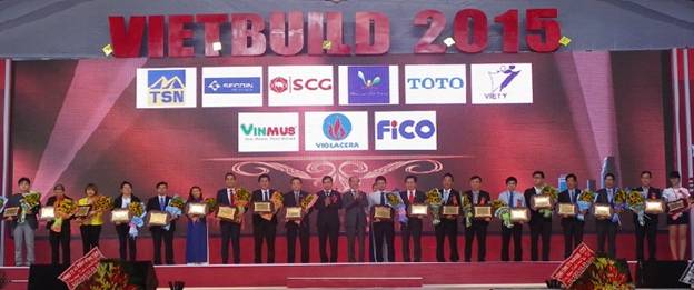 Khai mạc triển lãm Vietbuild 2015 tại TP. HCM