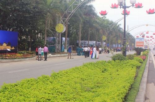 Khai trương Đường hoa các di sản thế giới