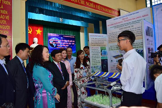 Cuộc thi Khoa học kỹ thuật cấp quốc gia HS trung học: Khu vực phía Nam có hơn 400 HS tham gia