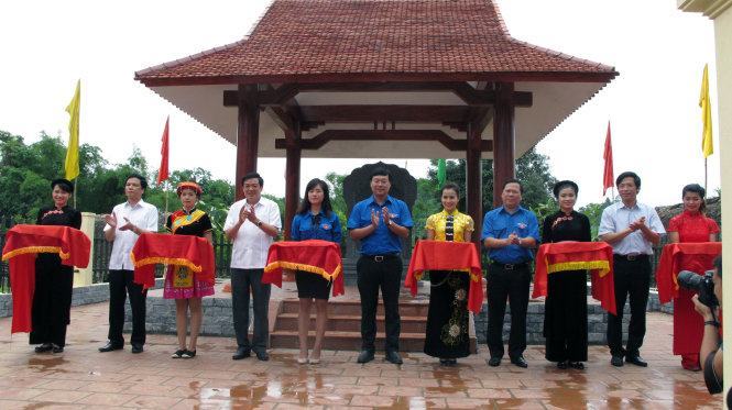 Khánh thành bia di tích lịch sử cơ quan T.Ư Đoàn