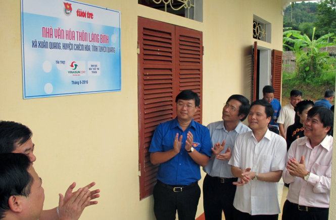 Khánh thành bia di tích lịch sử cơ quan T.Ư Đoàn