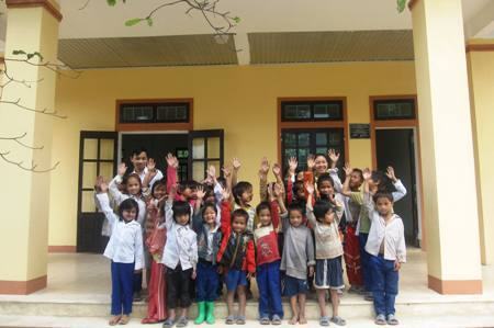 Khánh thành trường tiểu học thân thiện môi trường