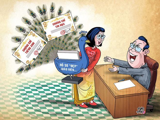 Khổ như chạy chứng chỉ viên chức