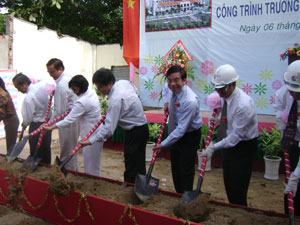 Khởi công xây dựng Trường Tiểu học Nhiêu Lộc