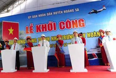 Khởi công Nhà trưng bày Hoàng Sa