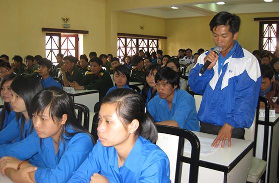 Lãnh đạo tỉnh Lâm Đồng động viên thanh niên khởi nghiệp