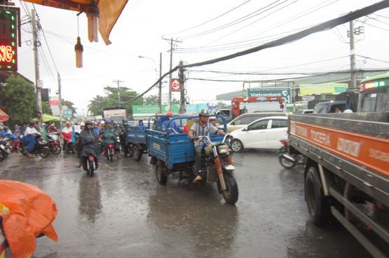 Ngã tư không có tín hiệu đèn giao thông