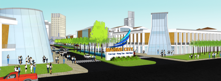 Khu đô thị phố biển đầu tiên – Marine City sắp mở bán