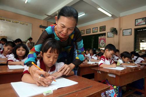 Khuyến khích không chấm điểm học sinh lớp 1: Xóa áp lực khi đến trường