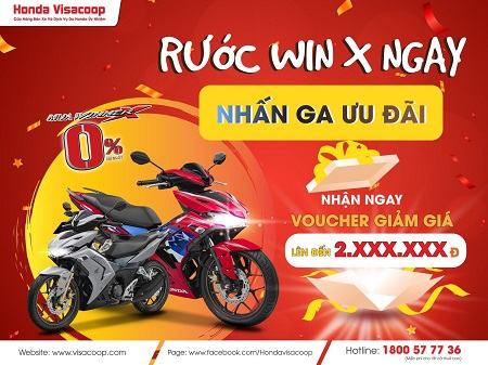 Rước WINNERX ngay – Nhấn ga ưu đãi