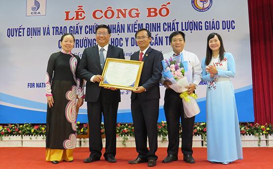 Trường ĐH Y Dược Cần Thơ: Đạt chuẩn kiểm định chất lượng giáo dục