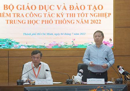 Thứ trưởng Bộ GD-ĐT Nguyễn Văn Phúc: Phải có các phương án dự phòng nhiều hơn bình thường