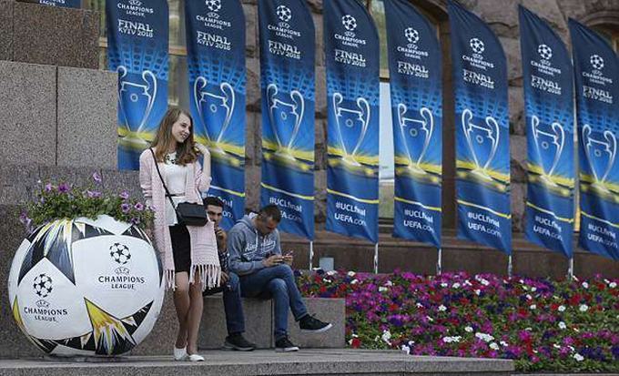 Kiev bận rộn chuẩn bị cho chung kết Champions League