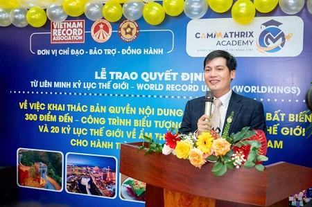 KLG Trần Tấn Sơn – HLV Kỷ lục gia thế giới trong hành trình xác lập kỷ lục học đường