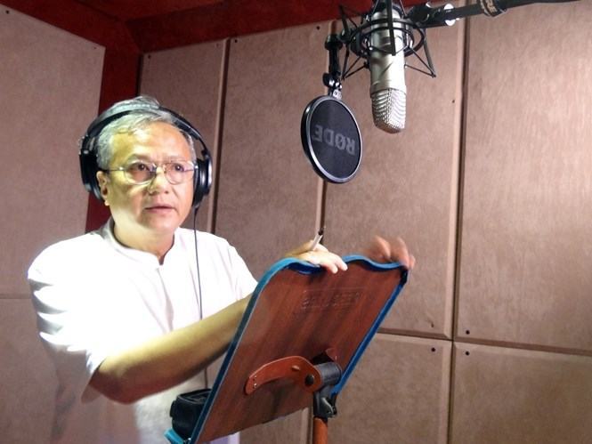 Diễn viên lồng tiếng Bá Nghị đã có hơn 20 năm gắn bó với nghề /// Ảnh: Thiên Hương