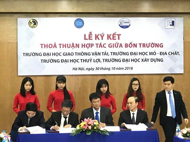 4 trường ĐH tại Hà Nội ký thỏa thuận hợp tác