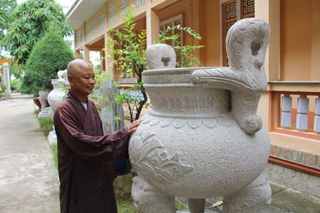 Kỳ lạ ngôi chùa khắc kinh Phật lên đá độc nhất vô nhị miền Tây - ảnh 5