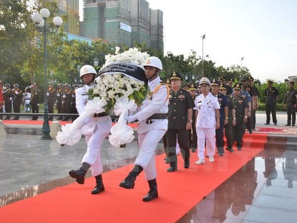 Kỷ niệm ngày thành lập Quân đội nhân dân Việt Nam ở Campuchia