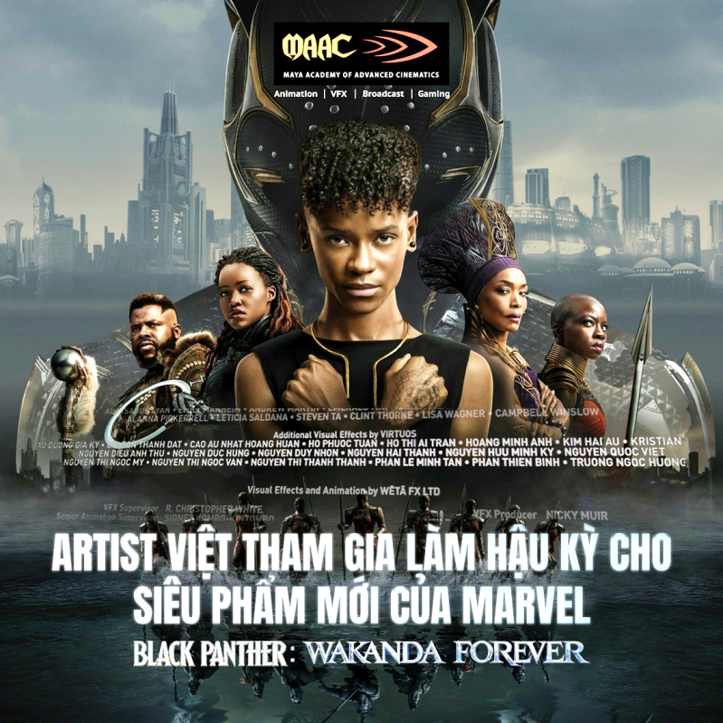 Hàng loạt tên người Việt góp mặt trong bom tấn Black Panther 2: Wakanda Forever