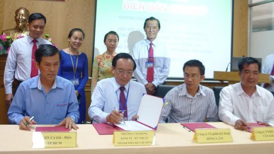 Nhà trường hợp tác đào tạo với doanh nghiệp