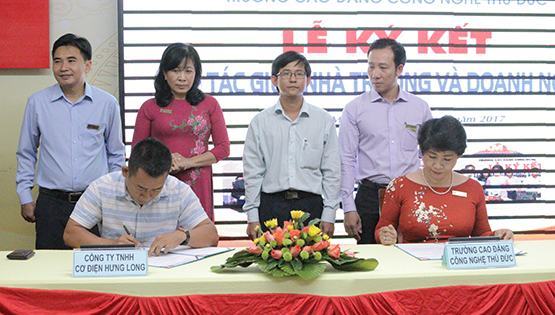 Trường CĐ Công nghệ Thủ Đức hợp tác với 31 doanh nghiệp