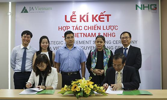 NHG đưa chương trình “Kiến tạo doanh nhân trẻ” tới học sinh