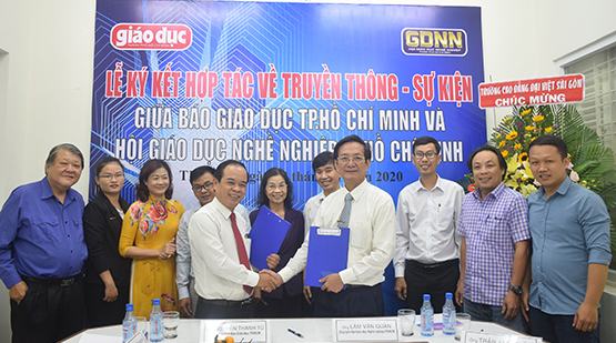Báo Giáo dục TP.HCM và Hội Giáo dục nghề nghiệp TP ký kết hợp tác về truyền thông – sự kiện