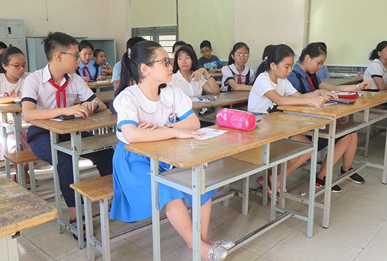 Hơn 3.800 thí sinh khảo sát tuyển sinh vào lớp 6 Trường THPT chuyên Trần Đại Nghĩa