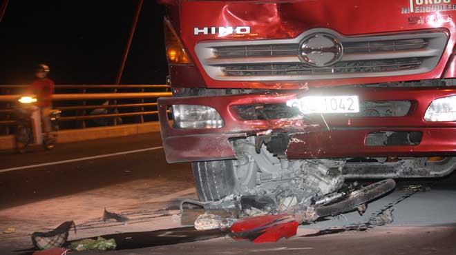 Lại tai nạn chết người ở cầu Cần Thơ