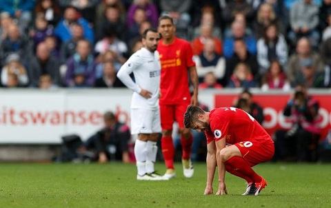 Lallana trở lại tập luyện cho trận gặp Bournemouth