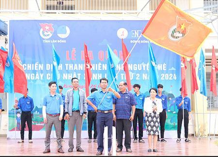 Lâm Đồng: Ra quân “Chiến dịch Thanh niên tình nguyện hè 2024”