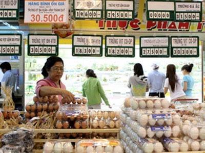 Lạm phát năm 2012 thấp hơn chỉ tiêu của Quốc hội