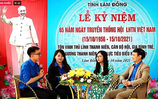 Lâm Đồng: Tôn vinh 65 thủ lĩnh thanh niên tiêu biểu