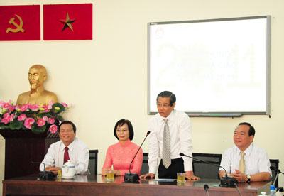 Lãnh đạo TP chúc mừng Sở GD-ĐT nhân Ngày Nhà giáo Việt Nam