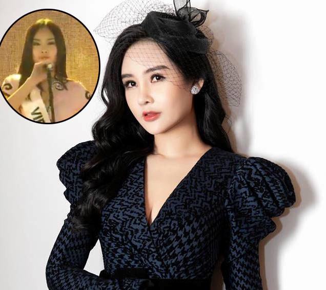 Ngân Anh không nhận được sự ủng hộ của khán giả khi dự thi quốc tế /// Ảnh: FBNV