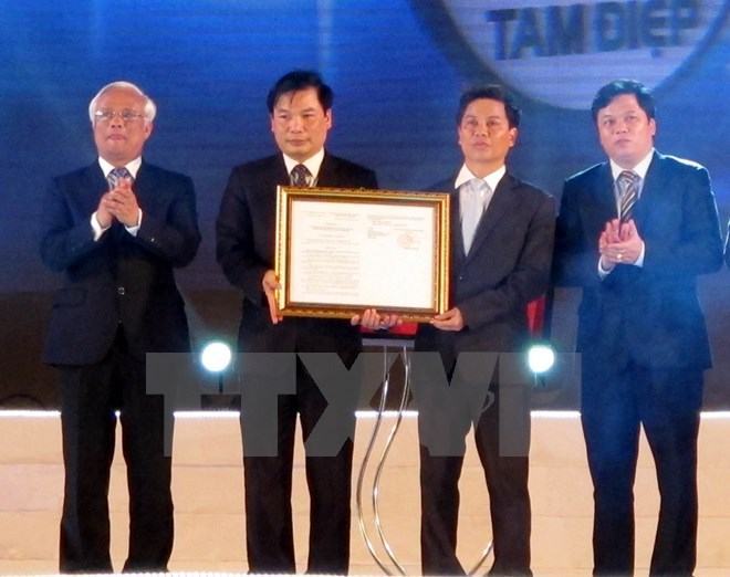 Lễ công bố thành lập thành phố Tam Điệp thuộc tỉnh Ninh Bình