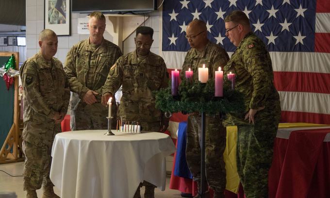 Lễ Giáng sinh của lính Mỹ trên khắp thế giới