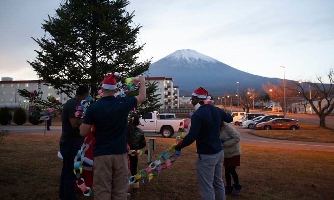 Lễ Giáng sinh của lính Mỹ trên khắp thế giới