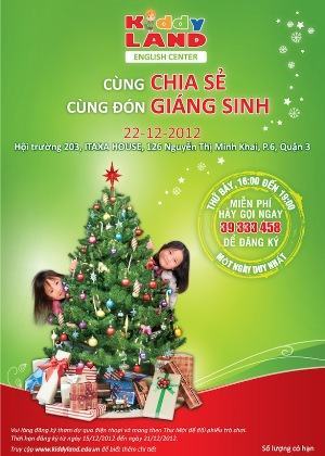 Lễ hội Giáng Sinh – Kiddy Land Christmas Fun Day 2012