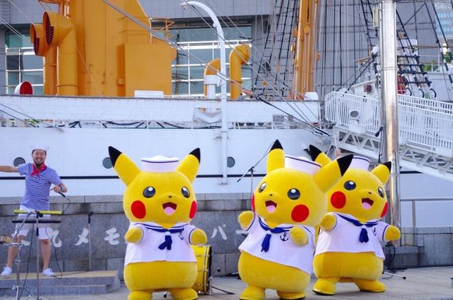 Lễ hội Pokemon rộn ràng ở Yokohama