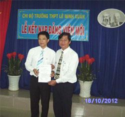 Lễ kết nạp Đảng