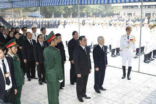 Lễ viếng Đại tướng Võ Nguyên Giáp tại Hà Nội