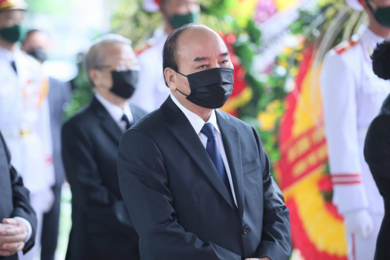 Lễ viếng nguyên Tổng bí thư Lê Khả Phiêu - ảnh 10